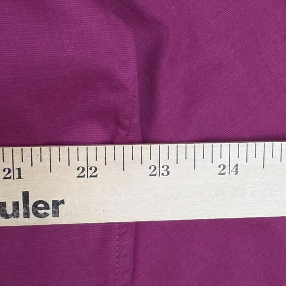 Banana Republic Shirt Mens Size Large Burgundy Stretch Slim Fit Button Down NWT - Picture 6 of 12